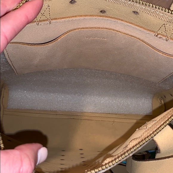 NWT Madewell Mini Transport Perforated Satchel - Picture 4 of 4